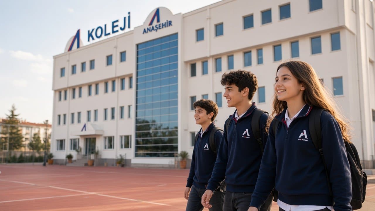 Anaşehir Koleji öğrencileri
